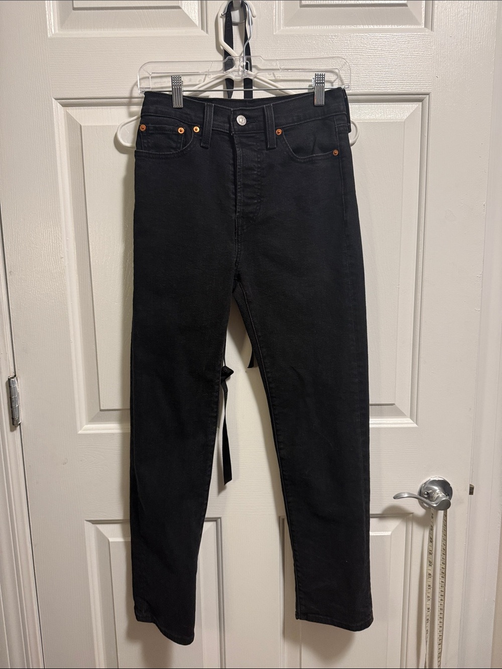 Levi's Black Ankle Jeans